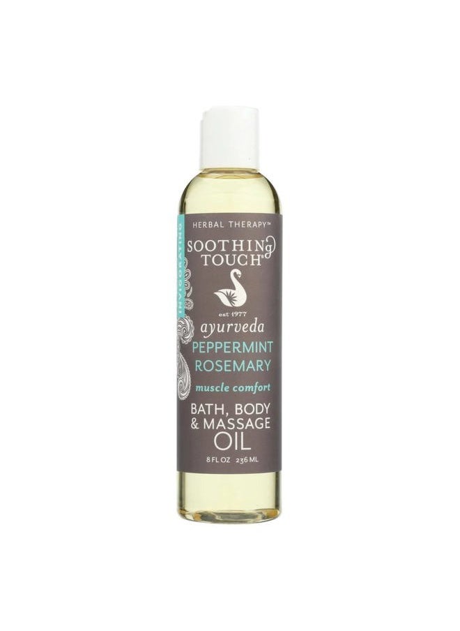 Soothing Touch - Bath & Body Massage Oil, Muscle Comfort - 8 Oz - Image 1