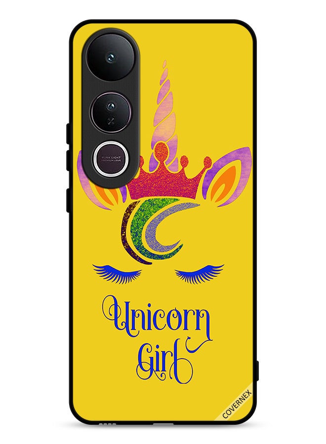 Covernex Vivo V50 Lite Protective Case Cover Unicorn Girl Art