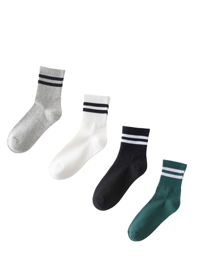 Women 4 Pack Cotton Socks - Image 1