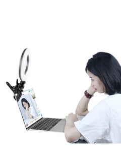 General Mobile Phone Live Light Filling Net Red Light Photo Filling Desktop Photography Lamp Beauty Lamp Ring Light Filling Bracket Anchor Beauty-Specifications:Desktop Base Model + Single Camera + 16cm Fil  - Image 5