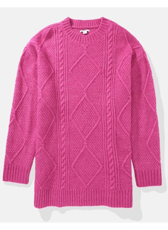 American Eagle Crew Neck Knitted Sweater  - Image 3