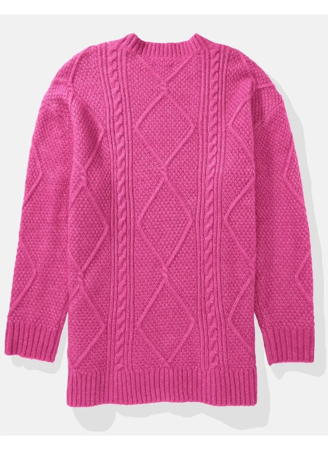 American Eagle Crew Neck Knitted Sweater