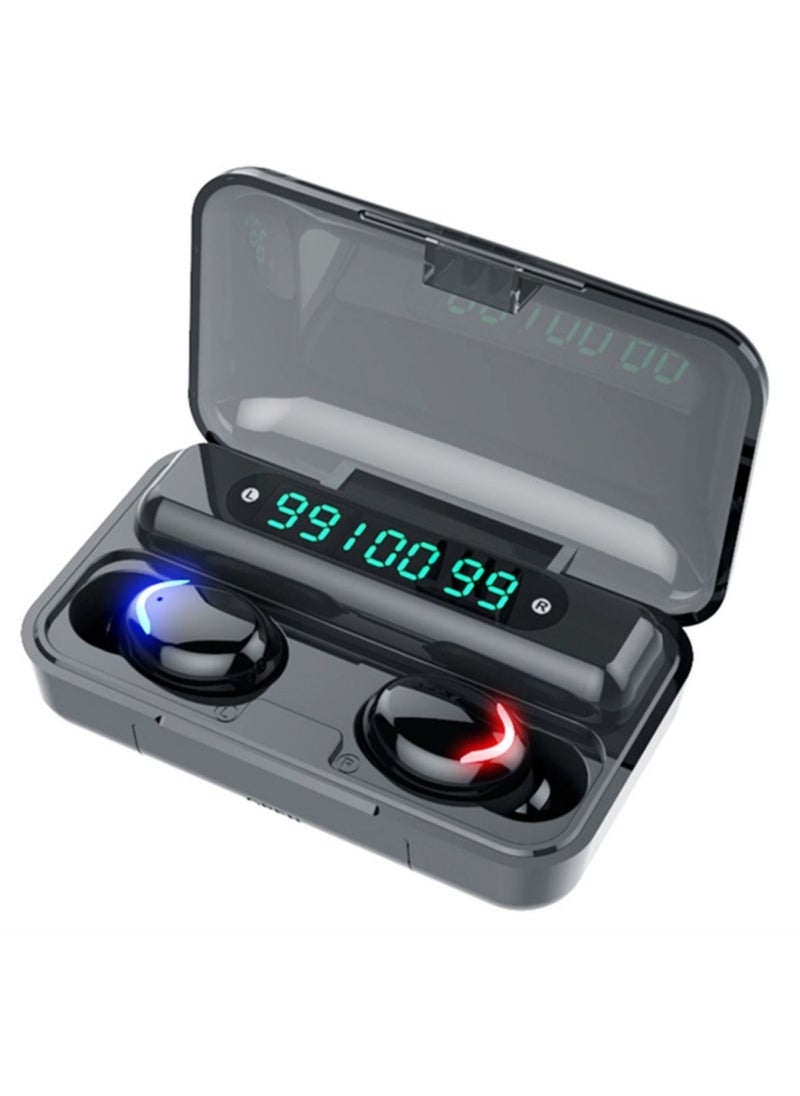 Generic F9 wireless bluetooth music headset TWS in-ear sports stereo gaming headset wireless earbuds true wireless compatible apple Suitable for Android and other systems bluetooth 5 true wireless earbuds  - Image 1