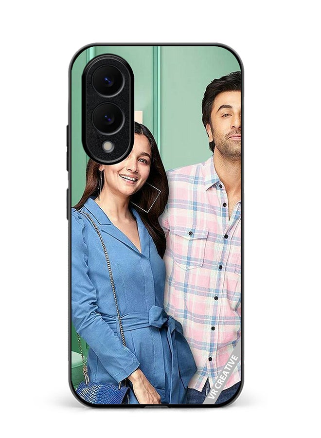 VR CREATIVE Protective Case Cover For Samsung Galaxy S25 Edge Bollywood Actor And Actress Design Multicolour