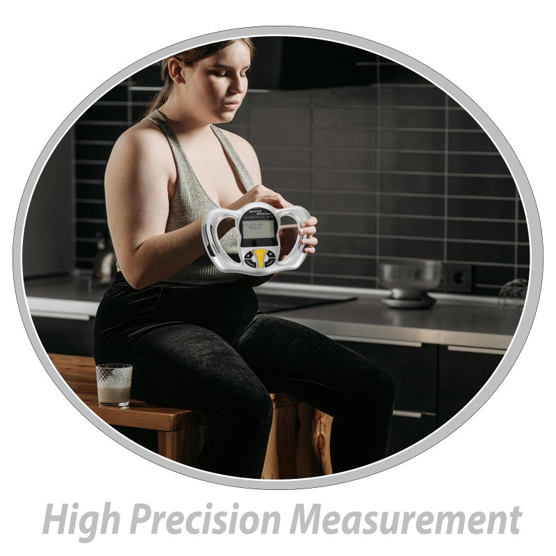 Digital Body Fat Analyzer BMI Monitor with LCD Screen Portable Calorie Measurement Device - Image 4