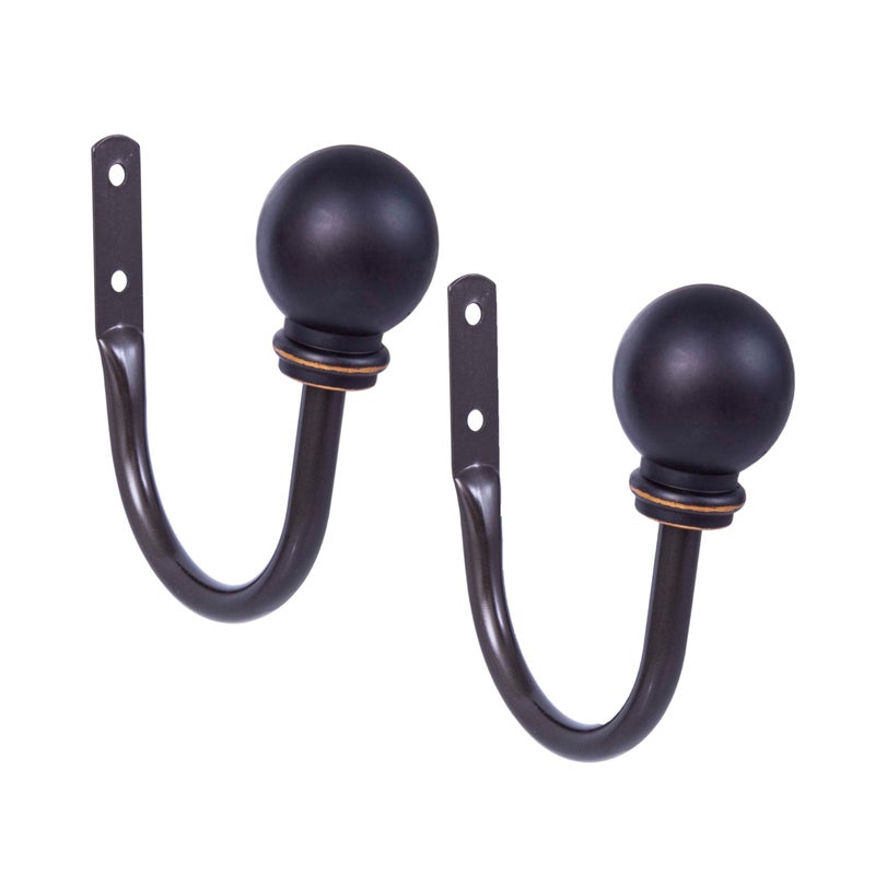 Kenney KN74808V1 Chelsea Holdbacks One Size Oil Rubbed Bronze