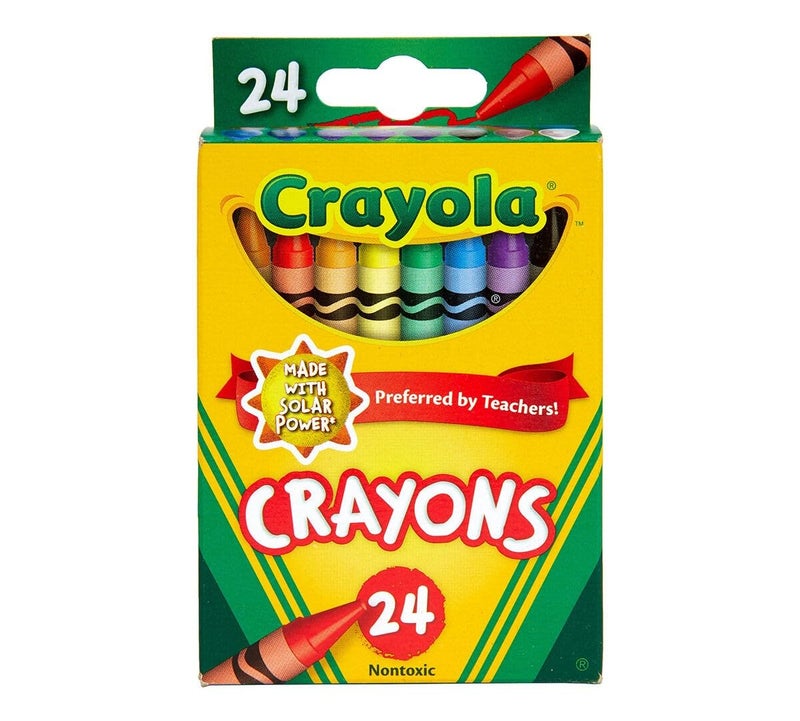 Crayola Crayons, Assorted Classic Colors, 24 Count - Image 1