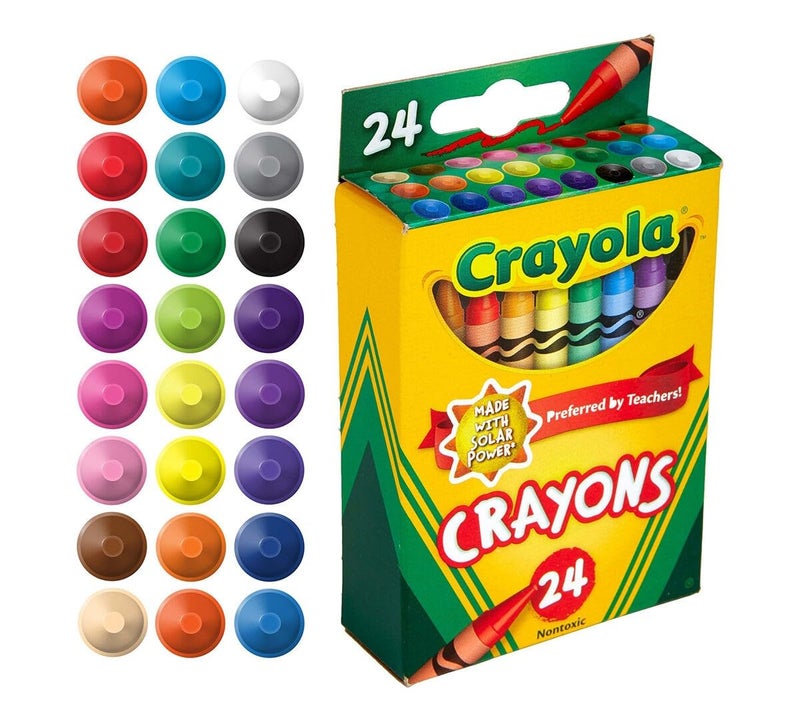 Crayola Crayons, Assorted Classic Colors, 24 Count - Image 2