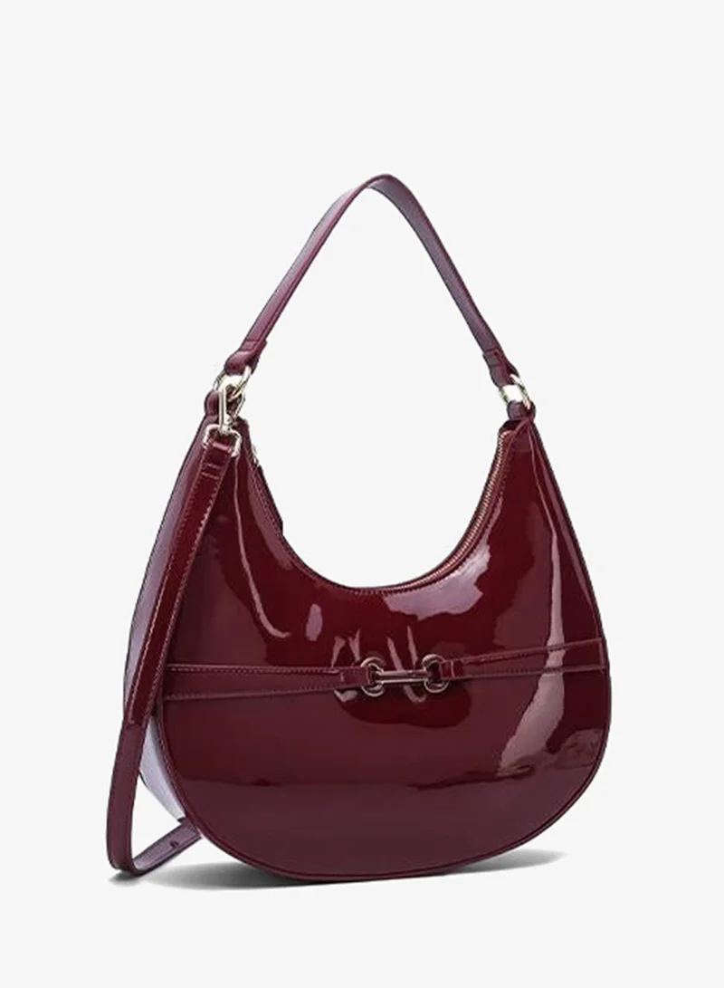 Fyor Patent Bit-Accent Hobo Bag DR 004