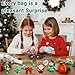 CIYOJA 50PCS Mini Christmas Resin Figurines Blind Bags Mystery Bags Resin Figures Tiny Miniature Figurines for Crafts Dollhouse Christmas Decorations Stocking Stuffers Holiday Party Favors - Image 4