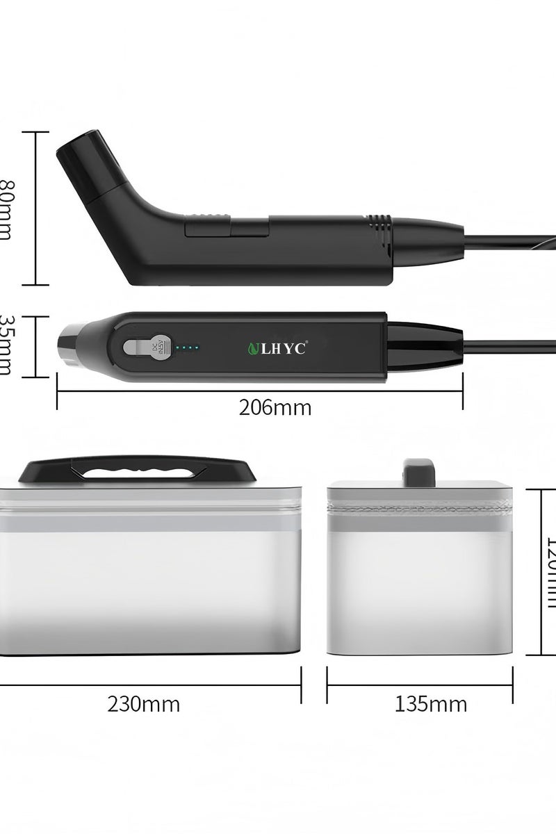 ULHYC Portable Electric Bidet shattaf with 1.2m Hose and 2.3L Container - Rechargeable, Compact, and Versatile Personal Hygiene Solution for Travel, Home, Baby Care, Camping, and More - Image 5