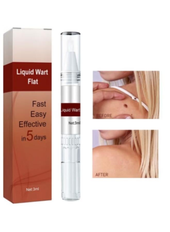 Jaysuing Liquid Wart Flat, Wart Remover Easy to Use Fast Effective Painless Natural Safe Suitable for All Skin Types 1 Pcs  - Image 1