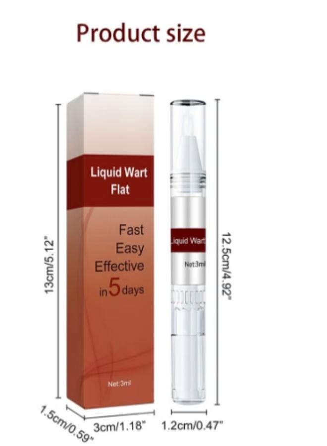 Jaysuing Liquid Wart Flat, Wart Remover Easy to Use Fast Effective Painless Natural Safe Suitable for All Skin Types 1 Pcs  - Image 5