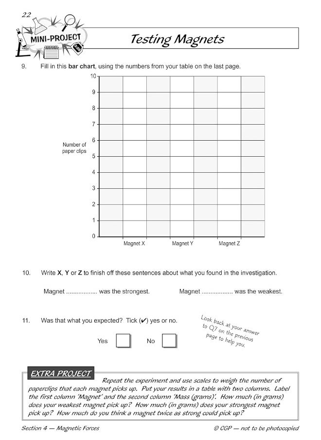 null - KS2 Science Year Three Workout: Light & Forces (CGP KS2 Science) - Image 1
