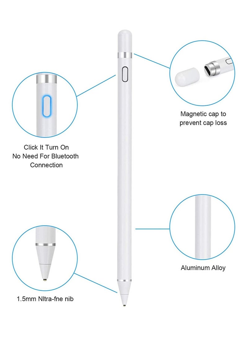 MOCOM Capacitive Digital Stylus Pen For iPad Pro 11 Black  - Image 2