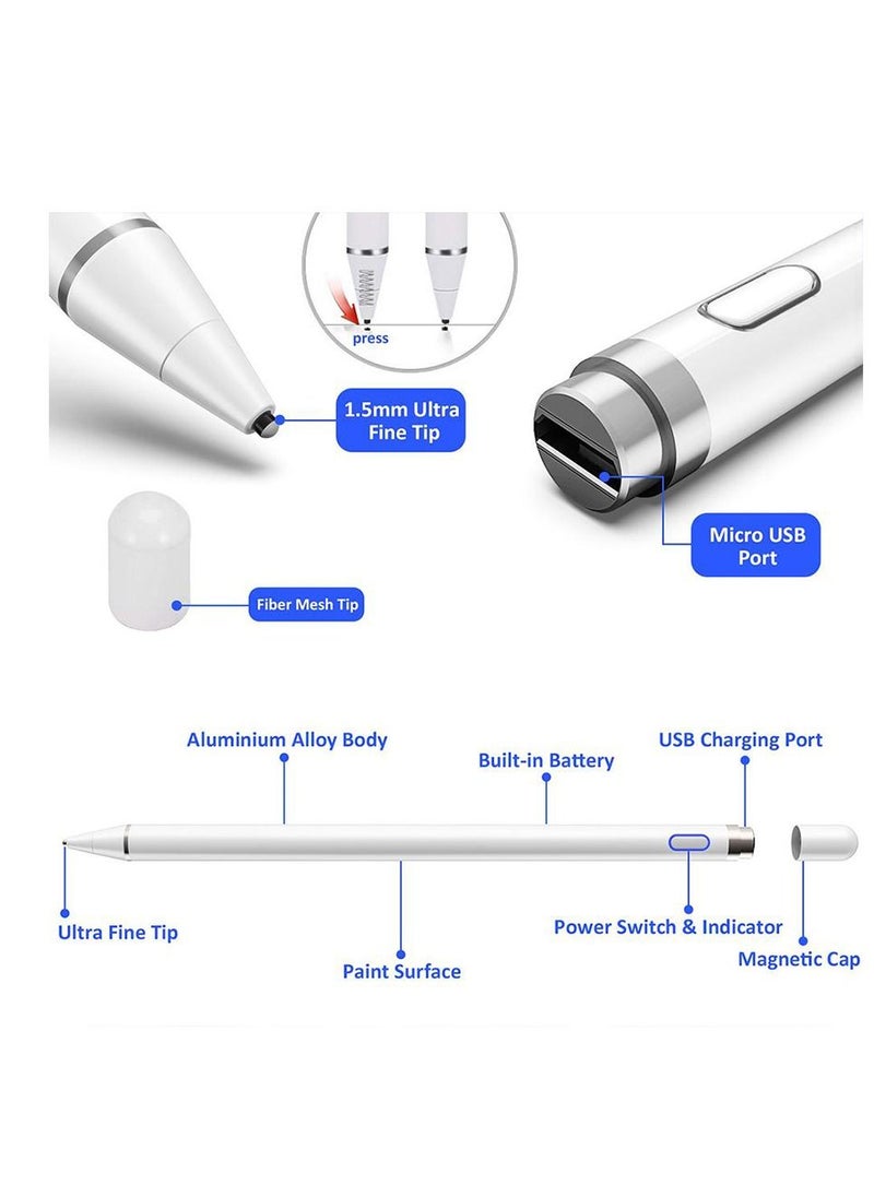 MOCOM Capacitive Digital Stylus Pen For iPad Pro 11 Black  - Image 3