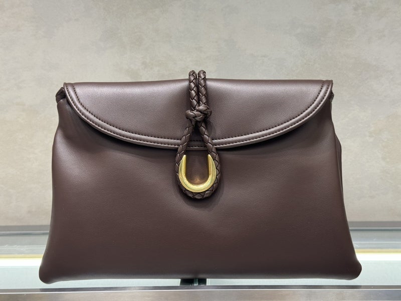 Star Same-Style Python Pattern Clutch Bag Woven Metal Buckle Shoulder Underarm Bag Women'S Bag High-End Sense Handbag - Image 1