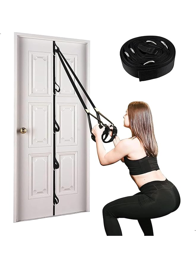 X spring Door Anchor Strap 5.1 Meters Portable Workout Resistance Band Door Anchors Heavy Duty Door Anchor for Resistance Bands Weight Bands for Resistance Training Physical Home Workouts - Image 1