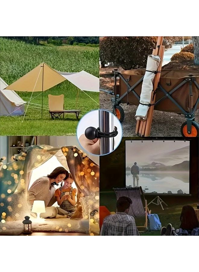 5 91 Inch 20 Pcs Heavy Duty Elastic Bungee Cord with Ball Ends for Outdoor Cargo Binding - Image 5