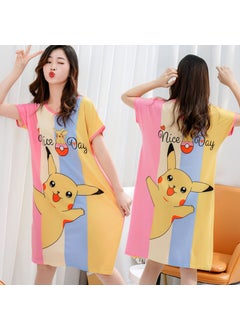 24# vertical Pikachu pink collar