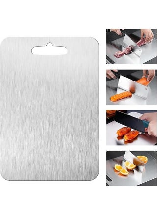 New Titanium Cutting Board - 100% Pure Titanium Cutting Boards For Kitche,1 Pack Double-sided food-grade Titanium Cutting Board For Cutting Meats, Fruits And Vegetables. (30X20cm) - pzsku/Z7210F2F99D701810FD58Z/45/_/1729675965/ce6c6d4d-fc20-40ee-9a96-8a3018b364ba