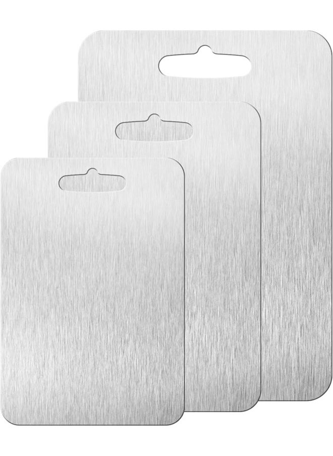 New Titanium Cutting Board - 100% Pure Titanium Cutting Boards For Kitche,1 Pack Double-sided food-grade Titanium Cutting Board For Cutting Meats, Fruits And Vegetables. (30X20cm)