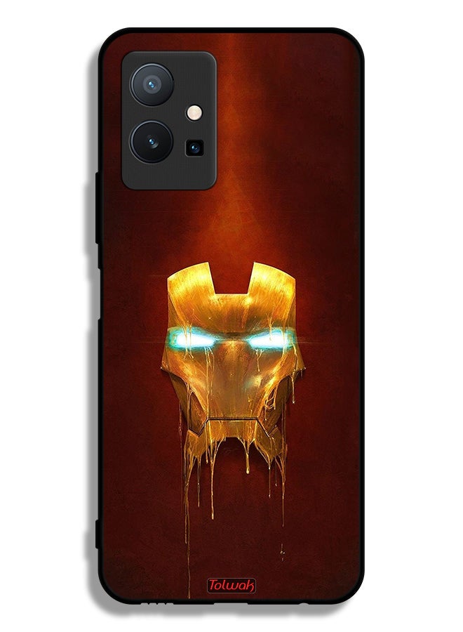 Tolwak Vivo Y75 5G Protective Case Cover Iron Man Marvel Comics - Image 2