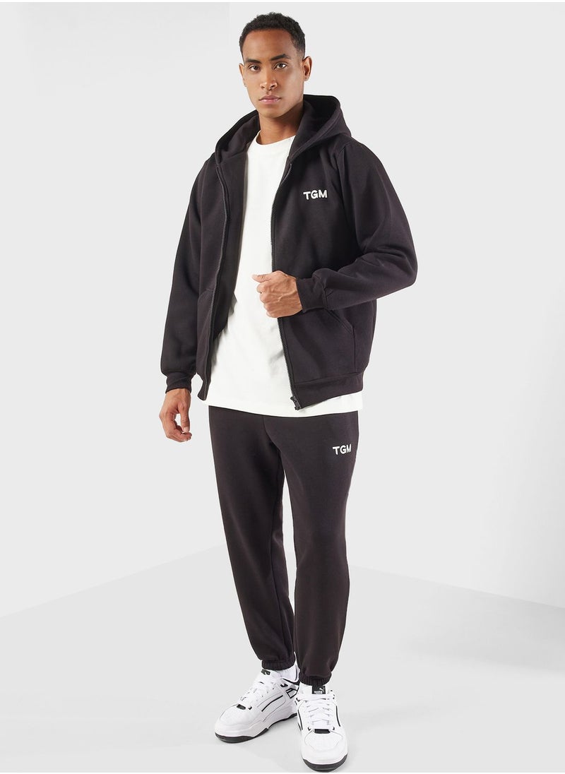 The Giving Movement - Lounge Regular Zip Hoodie - Image 1