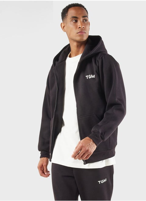 Lounge Regular Zip Hoodie