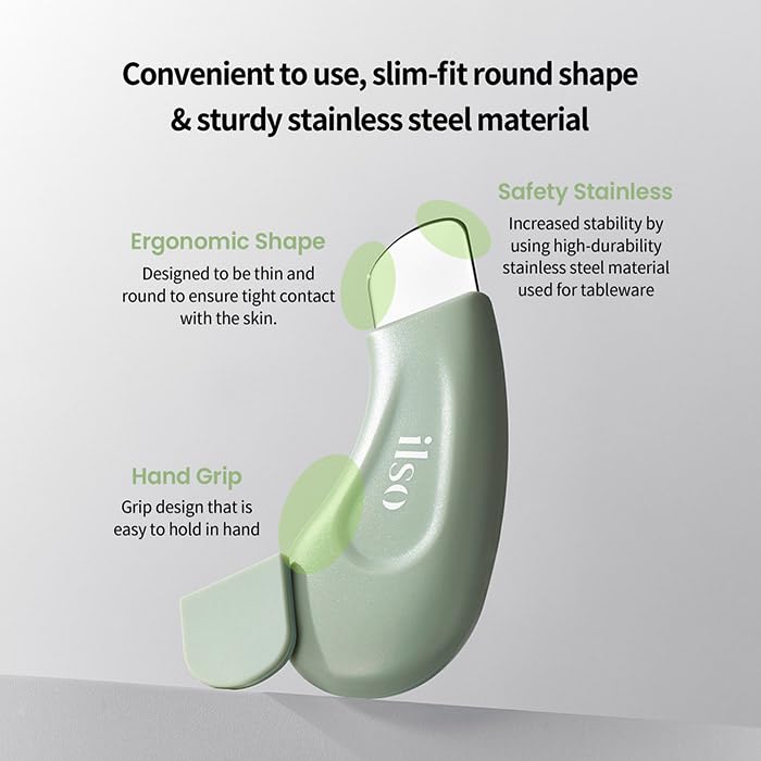 ilso أداة إزالة الرؤوس السوداء ILSO ديب كلين ماستر/آمنة ومصنوعة من السيليكون/يمكن استخدامها مع كريم الطين وزيت التنظيف (أداة احترافية لإزالة الرؤوس السوداء) - Image 2