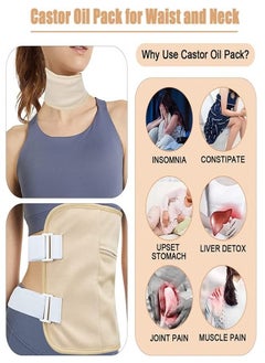 Reusable and leak-proof castor oil pack, soft and flexible, essential oil assisted waist belt for oil therapy, black - pzsku/Z72113BEDBCC503273A35Z/45/_/1698749971/ad9ca716-e056-47b2-b75b-1ca57137b11d