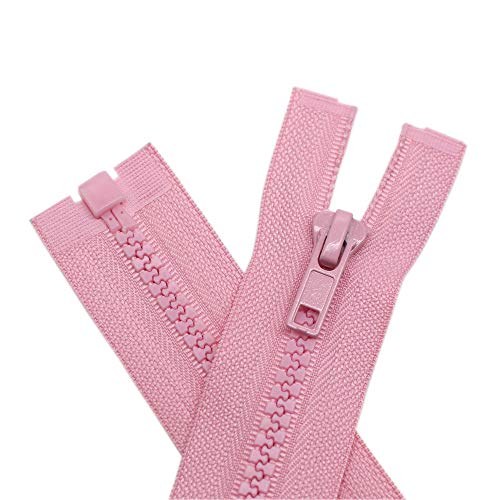 YaHoGa 10PCS 30 Inch (76cm) Separating Jacket Zippers for Sewing Coat Jacket Zipper Heavy Duty Plastic Zippers Bulk 10 Colors Mixed (1pcs per Color) - Image 3
