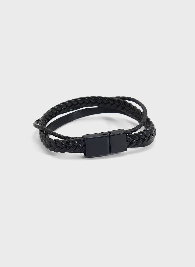 Seventy Five Layered Plaited Bracelet  - Image 1
