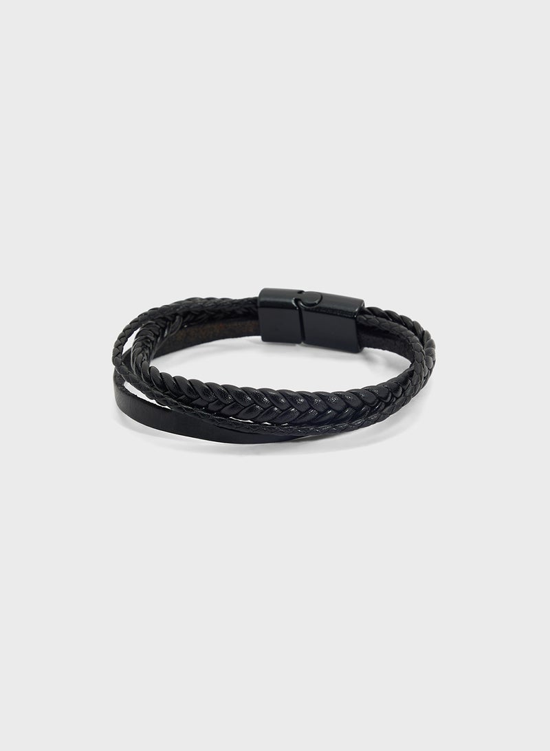 Seventy Five Layered Plaited Bracelet  - Image 2