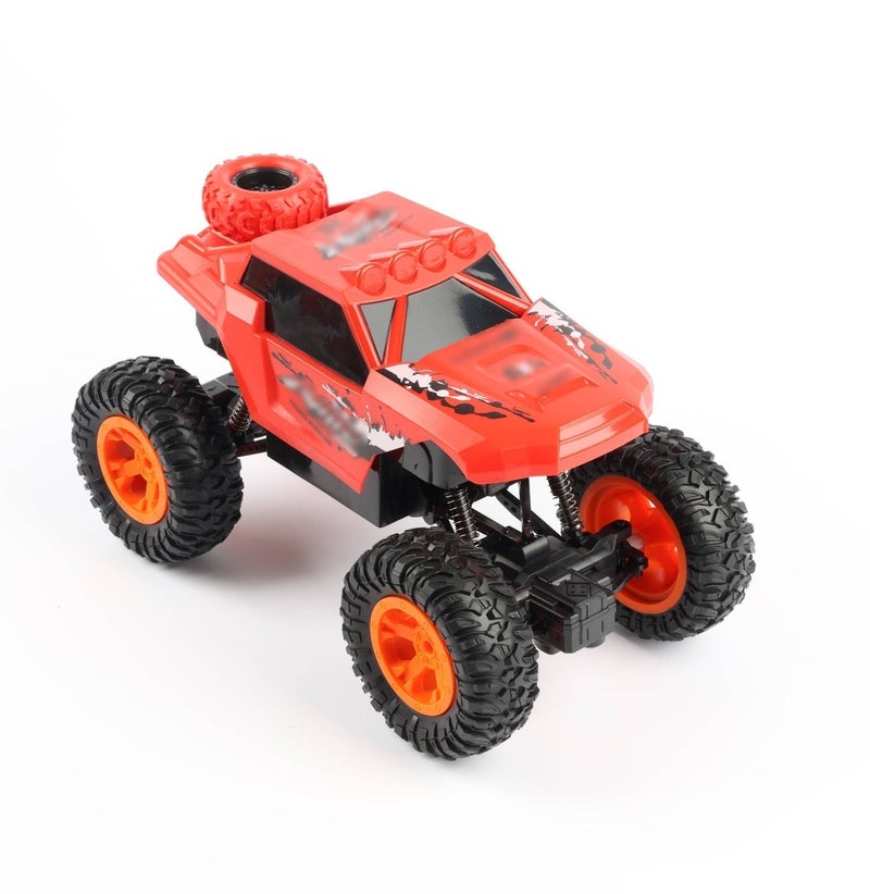 O2. 1:20 Scale Battery-Powered Remote Control Off-Road Climbing Car with Rubber Tires and Shock Absorption – R/C Forward & Backward All-Terrain Vehicle Toy for Kids Age 3+ - Image 2