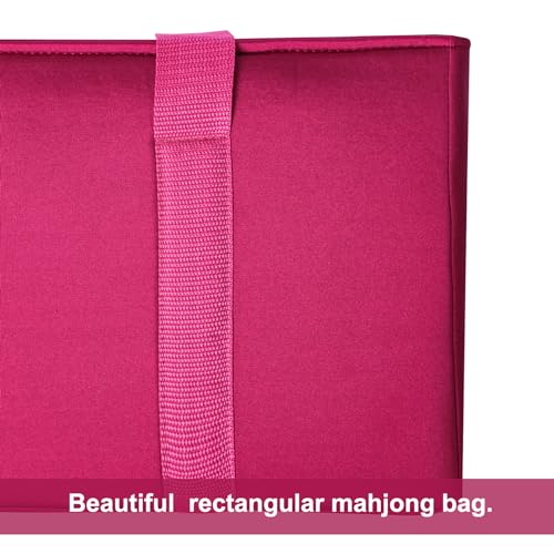 ZGME American Mahjong Set,166 White Tiles with Red Bag and Accessories,4 All-in-One Mahjong Racks with Pushers,Complete Western Mahjong Set - Image 5