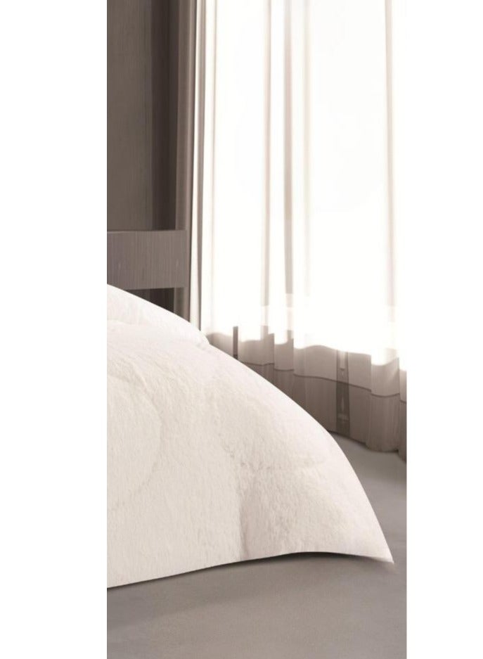 مفرش سرير نفرين من الفرو الفخم ليمنحك الدفىء باليالي الباردة مقاس 230*250سم - Image 4