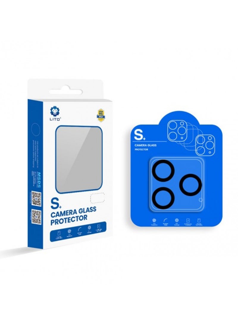 Lito 6.1 Inch HD Clear Tempered Glass Back Camera Protector Compatible with iPhone 12 Pro - Image 1