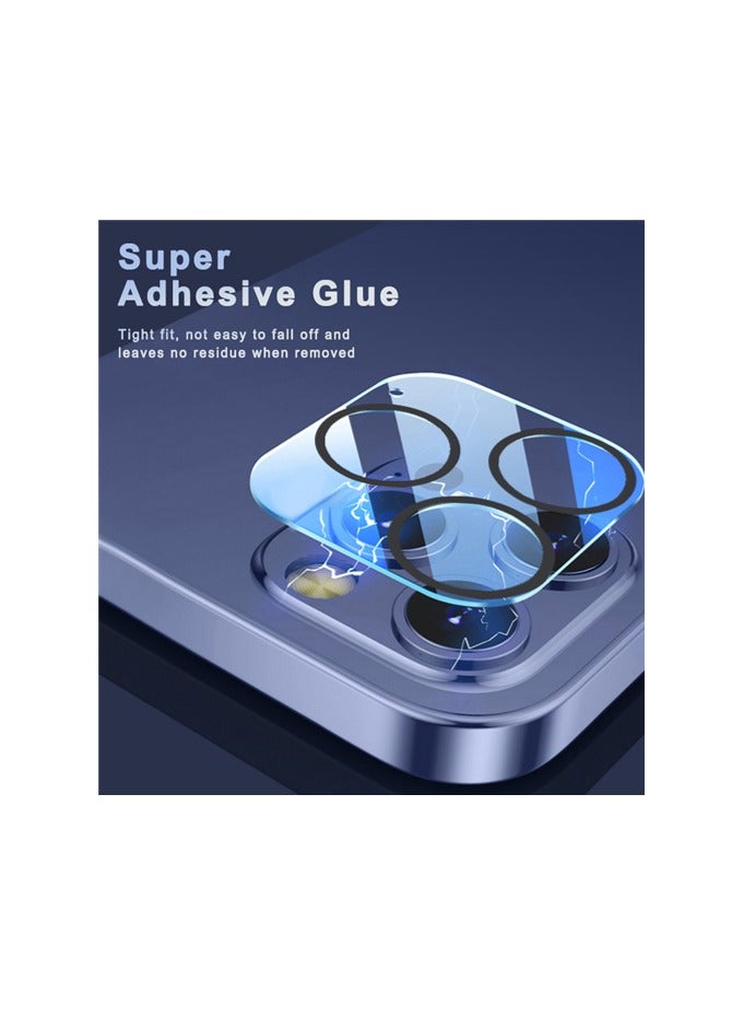 Lito 6.1 Inch HD Clear Tempered Glass Back Camera Protector Compatible with iPhone 12 Pro - Image 3