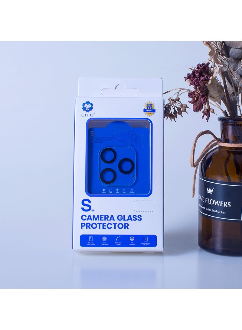 Lito 6.1 Inch HD Clear Tempered Glass Back Camera Protector Compatible with iPhone 12 Pro - Image 5