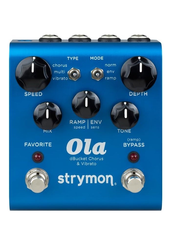 Strymon Ola dBucket Chorus & Vibrato Effect Pedal