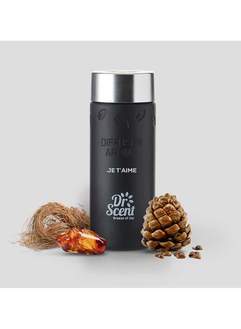 Dr Scent Dr. Scent Breeze of Joy Aroma Oil | Made with Organic Ingredients | Ideal for Offices, Homes, Hotels & Spas - JE T'AIME 170ml, Soft