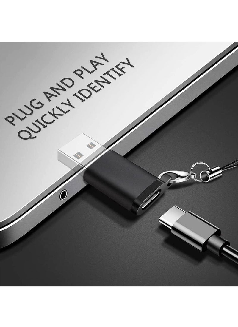 TYCOM USB C to USB 3.0 Adapter 2 Packs OTG USB C Female to USB Male Adapter 5Gbps USB C 3.1 Adapter Compatible with MacBook Pro iPad Pro Laptops Power delivery and More (2 Packs)  - Image 3