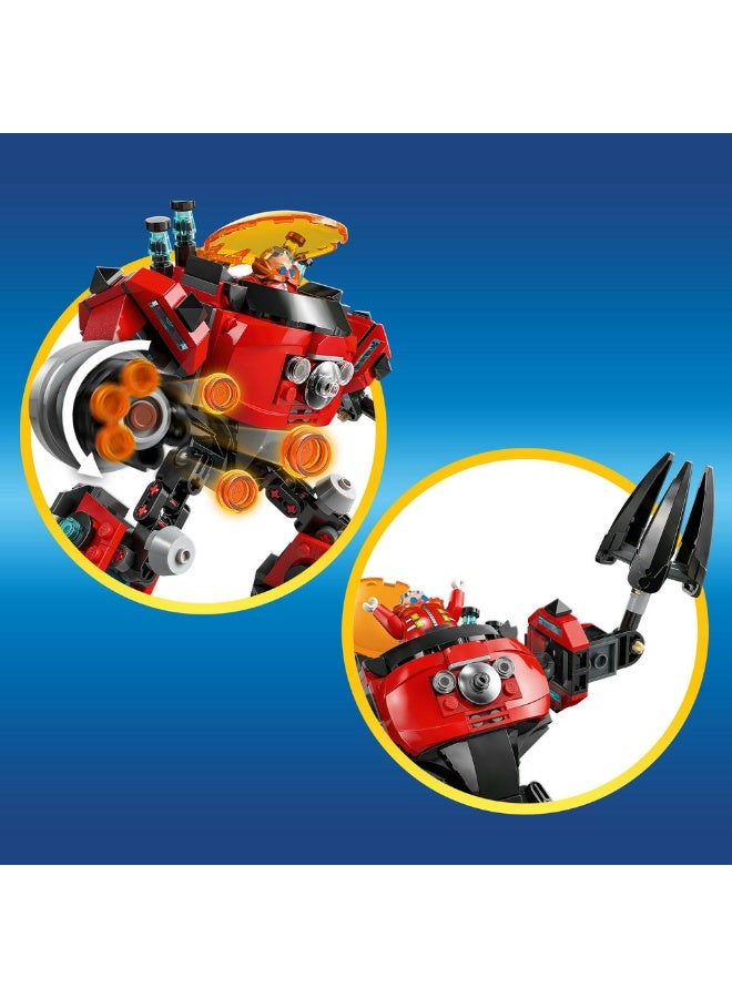 ليغو مجموعة ألعاب سونيك القنفذ ناكلز ضد دكتور إيجمان إيج كراشر الميكانيكية 77005 (350 قطعة) - Image 4