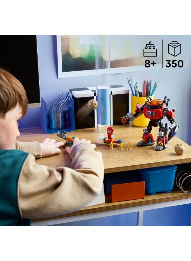 ليغو مجموعة ألعاب سونيك القنفذ ناكلز ضد دكتور إيجمان إيج كراشر الميكانيكية 77005 (350 قطعة) - Image 3