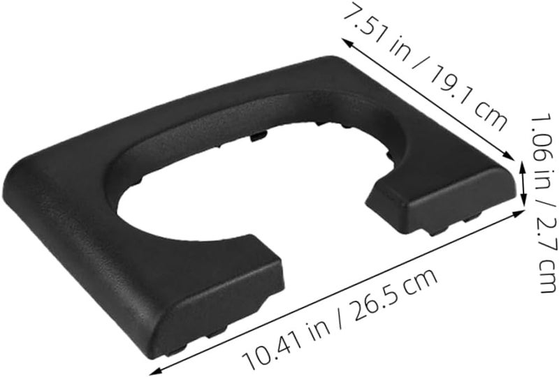 Center Console Cup Holder Armrest Replacement for Durable Inserts for Car Interior Accessories Fits Various Cup Easy Installation Sturdy Design - Image 2