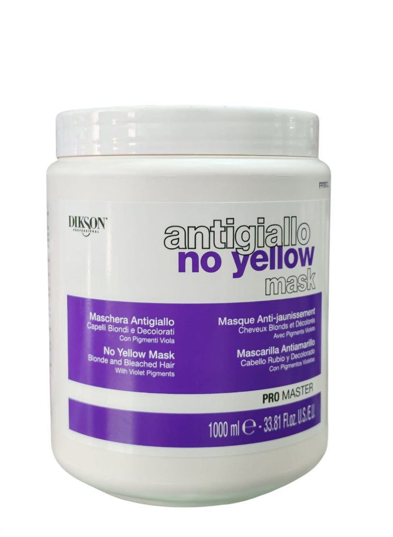 ديكسون ماسك 1000مل للشعر الأشقر والمصبوغ تعمل على معادلة الأصباغ الصفراء غير المرغوب - Image 1
