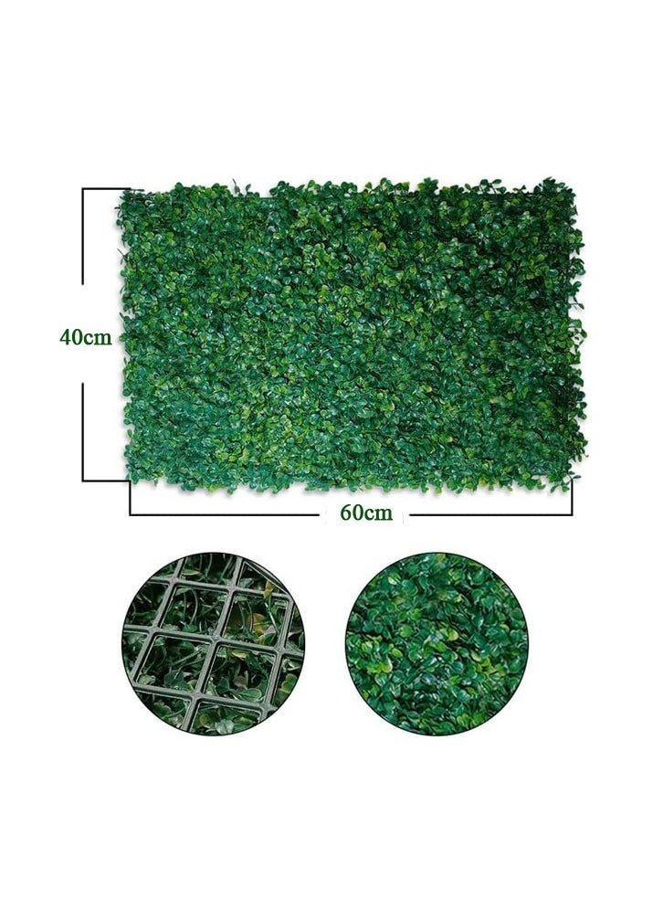 DRAMA HOME Drama Home12 Pcs Wall Grass Artificial Plants Eucalyptus Leaves/Flowers Wholesale Turf For Home Villa Garden Decoration (Green)  - Image 2