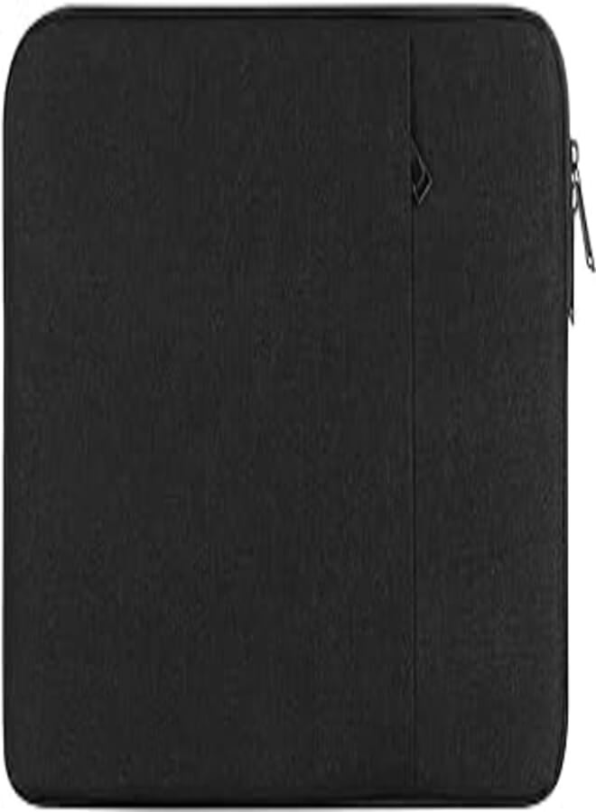 Ultra Slim Waterproof Sleeve 12.5" with Fluffy Interior for Apple iPad Pro, Air, MacBook Pro, Microsoft Surface Pro 8,7,6,5 Surface Laptop, Book, Dell XPS, HP, Huawei, Lenovo, Samsung (Black)