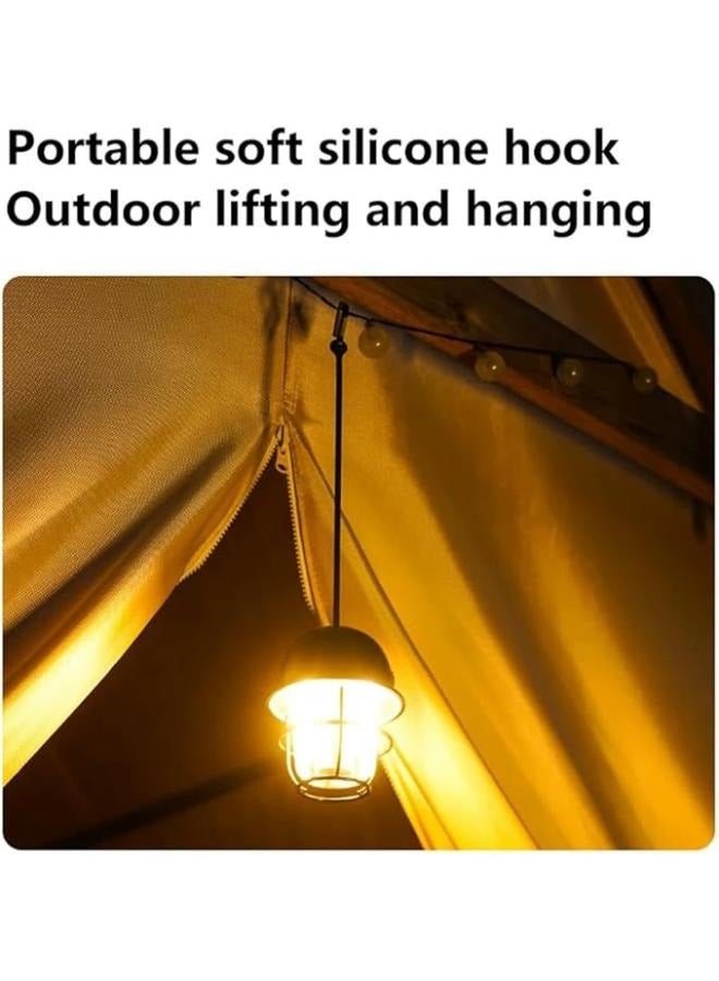 الرجعية المحمولة فانوس التخييم مقاوم للماء ضوء الطوارئ ستبليس عكس الضوء خيمة معلقة مصباح للمشي في الهواء الطلق LY-14 - Image 5